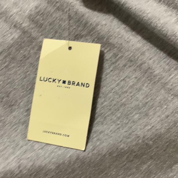 NWT boys XL(18/20) Lucky Brand grey tee, $25 - Picture 4 of 5